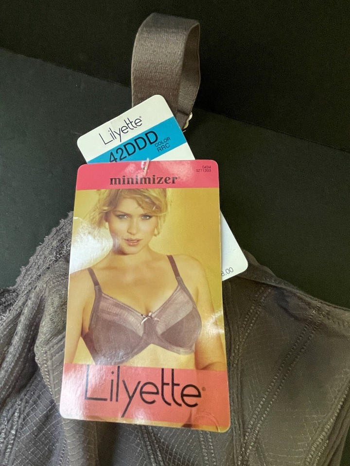 Lilyette Enchantment Lace Minimizer 0434 Rum Raisin Purple 42DDD
