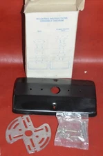 Cooper Lighting Exit Sign Canopy Mount Kit CXW 5115714223  Black Metal Base 