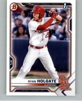 2021 Bowman Draft Ryan Holgate BD-148 St. Louis Cardinals