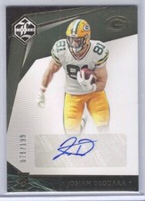 JOSIAH DEGUARA 2020 PANINI LIMITED GOLD ROOKIE AUTO RC #D 076/199