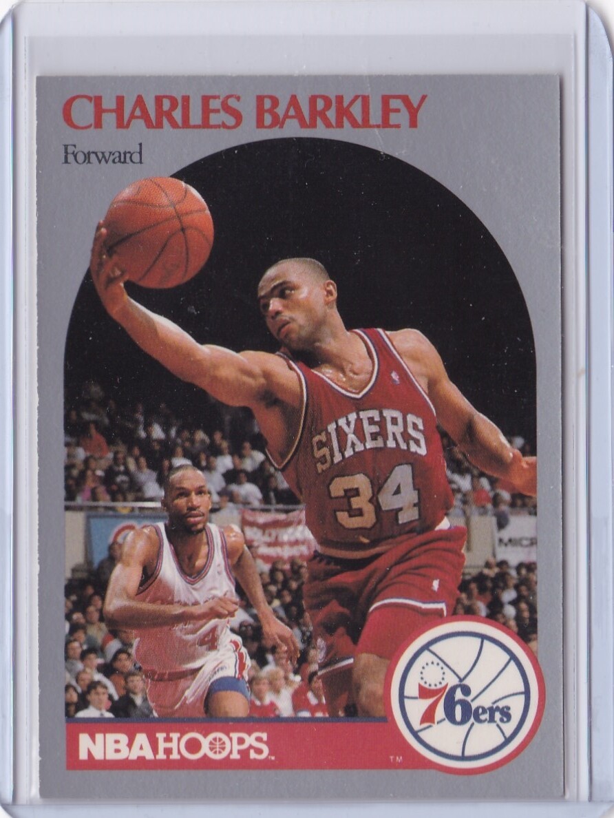 1990-91 Hoops Charles Barkley Basketball Card #225 Mint | eBay