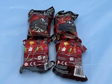 LOT OF 4 Exploding Kittens Backpack Hanger Blind Bag Mini Card NEW 