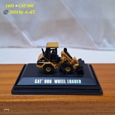 🏷 Norscot Mini's »CAT 906 Radlader« • neuwertig