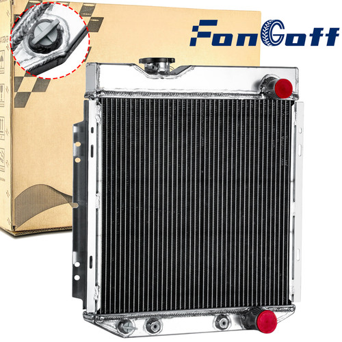 Fit 1960-1966 1965 Ford Mustang Falcon/Mercury Comet 4Row Aluminum Radiator US