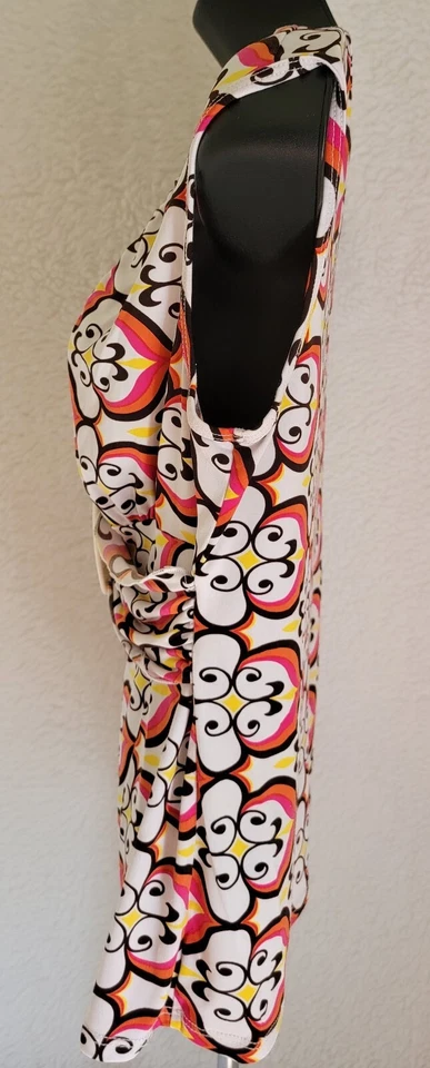 Blusa My Michelle Feminina Tamanho Top Tamanho P M Pequena Média Vermelha Branca Amarela Preta - Imagem 3 de 4