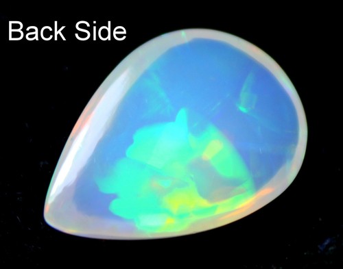 6.20 Carat Certification Natural Loose Gemstone White Welo Fire Cabochon Stone - Picture 8 of 11