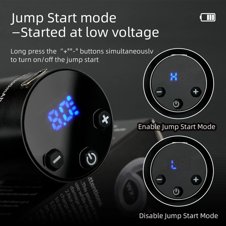 Tattoo RCA Battery Pack Wireless Power Supply 1300mAh Tattoo Pen Machine - Image 4 of 4