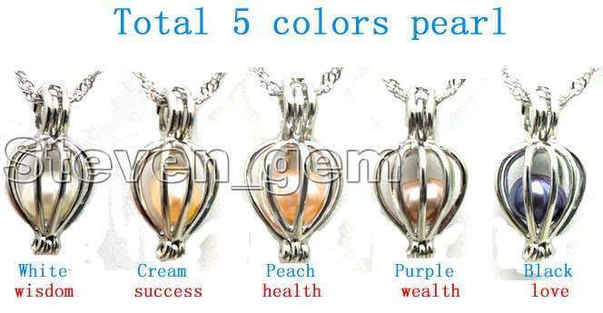 Wholesale 5 Set Necklace Gift Box Wish Pearl Boxes Oyster