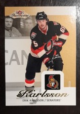 2013 - 2014 Fleer Showcase Erik Karlsson Senators #69 Hockey Card