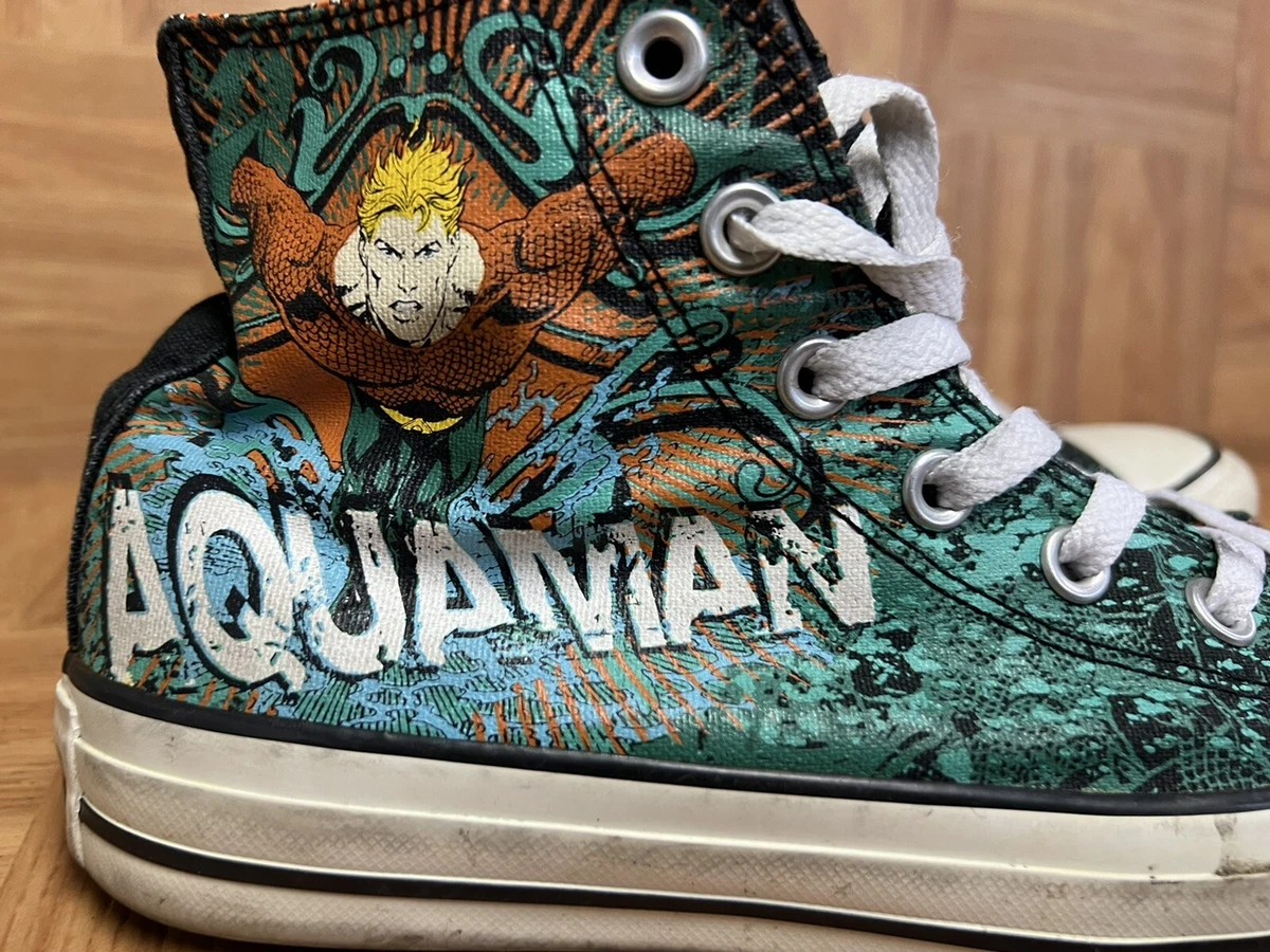 Aquaman converse shoes top