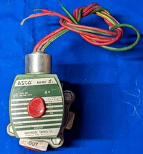 ASCO REDHAT GENERAL PURPOSE VALVE 3/8" FEMALE THREADED INLET 8320G202