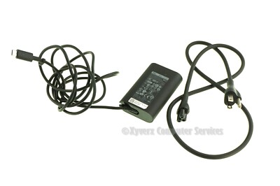 T6V87 HA45NM170 GENUINE DELL AC ADAPTER 45W W CABLE INSPIRON 7486 P94G (B)(FB15)