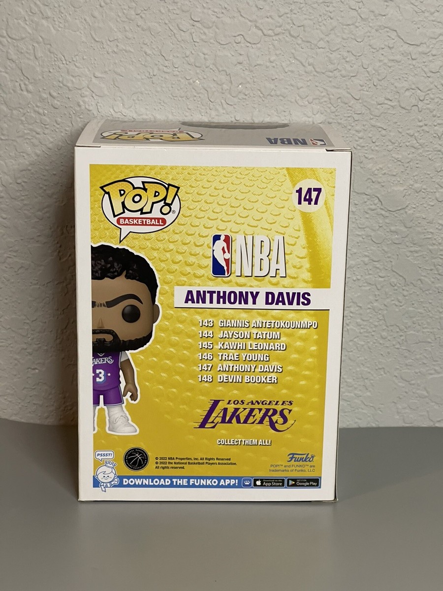 Funko Pop NBA #147 Anthony Davis 🏀 Los Angeles Lakers | eBay