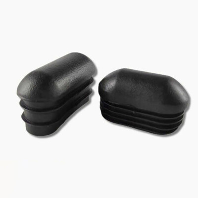 Oval Plastic End Caps Tube Inserts Bungs Blanking Plugs Stoppers Curved Surface