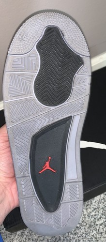 Nike Air Jordan 4 Retro GS Toro Bravo Fire/White-Red-Cement Grey Größe 4,5 Jugend - Bild 9 von 16