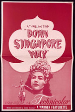 DOWN SINGAPORE WAY Orig Movie Press Sheet 1946 East Indies Indonesia Short