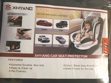 XHYANG Car Seat Protector 1 Pack Car Seat Cushion Mat Fits Most Cars. NEW SEALED