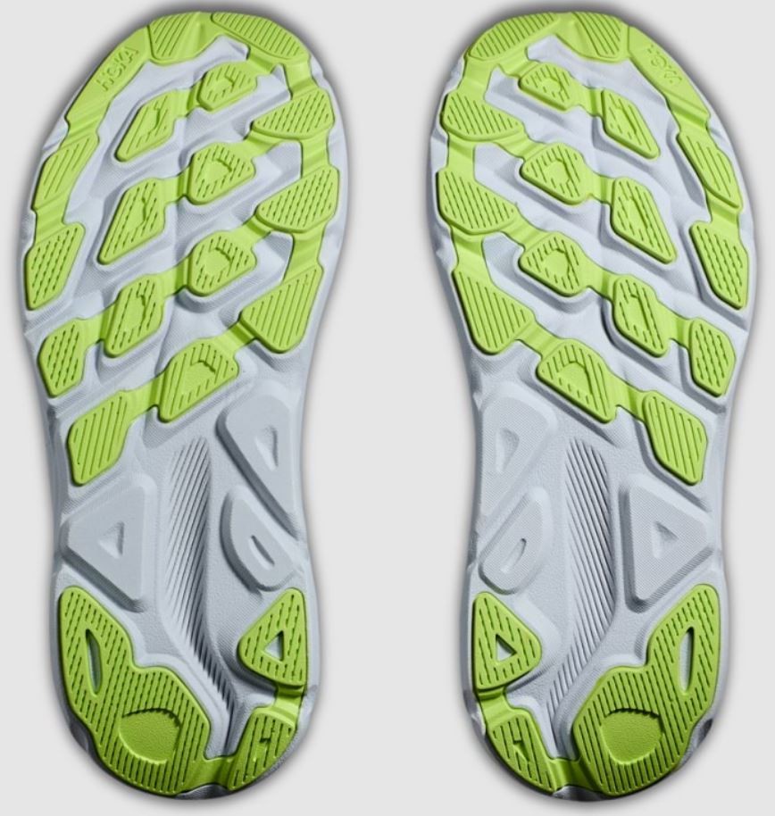 NEW | Hoka Clifton 9 Womens Running Shoes (B Standard) (Gull/Sea Ice) thumbnail 9