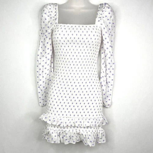 VALENTINO Abito smock a pois Lovers + Friends Valentina S
