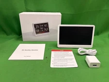 Bonoch AK22A Air Quality Monitor - PM2.5/PM10/CO₂/VOC Sensor Real-Time Display