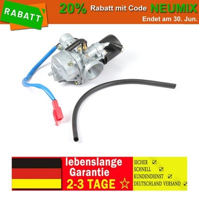 Vergaser mit E-Choke 17,5mm Ersatz für Yamaha Peugeot Force 50 C-Tech Ersatz