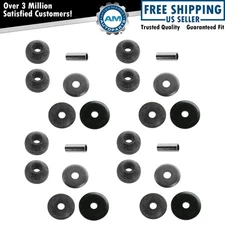 Front Rear Suspension Shock Strut Mount Bushing Kit Set 4pc New