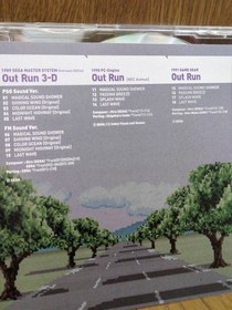 Cd 1989 Sega Master System Out Run 3 D 1990 Pc Engine