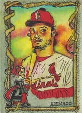 NOLAN ARENADO TOPPS SHOEBOX TREASURES BY ANDY FRIEDMAN BASE CARDINALS #29 2025