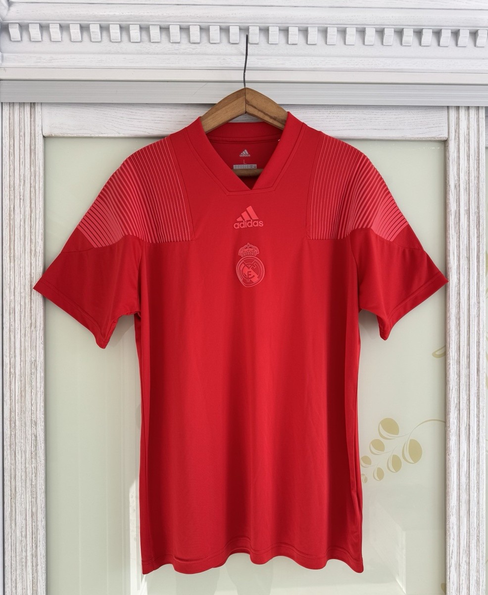 Real Madrid 2018-2019 Icon Tee Soccer Jersey Football Shirt Kit