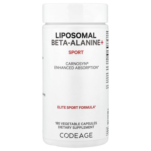 Liposomal Beta-Alanine+, Sport, 180 Vegetable Capsules (533 mg per Capsule)