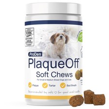 Natural Kelp Chews for Dogs Cats - Supports Healthy Teeth, Gums, Breath - 90