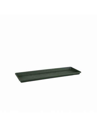 green basics trough saucer 50cm leaf green elho