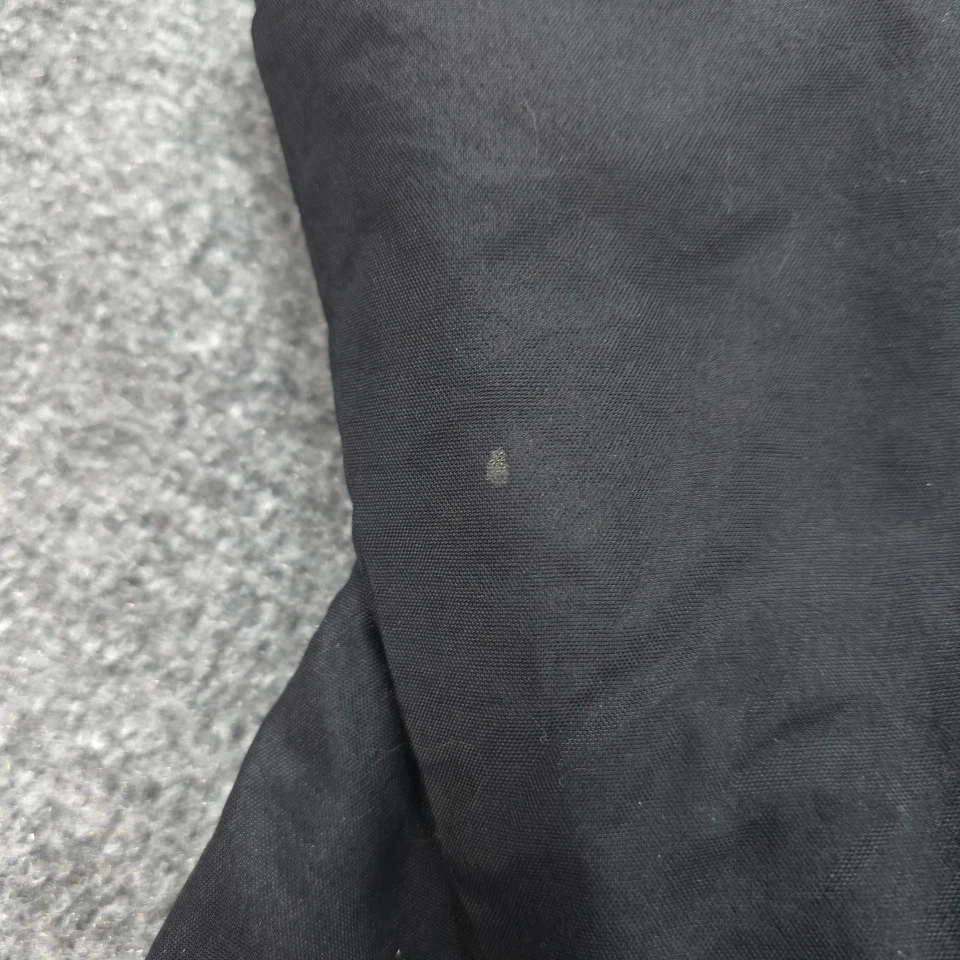 Vintage Polo Ralph Lauren Jacket Mens XXL Black Fleece Lined Cross Logo Coat - Image 2 of 4