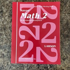 Saxon Math 2 Homeschool Home Study Student Me...