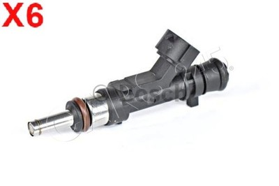 BOSCH x6 Stk Einspritzventil Für AUDI A6 Avant 4F C6 0280158053