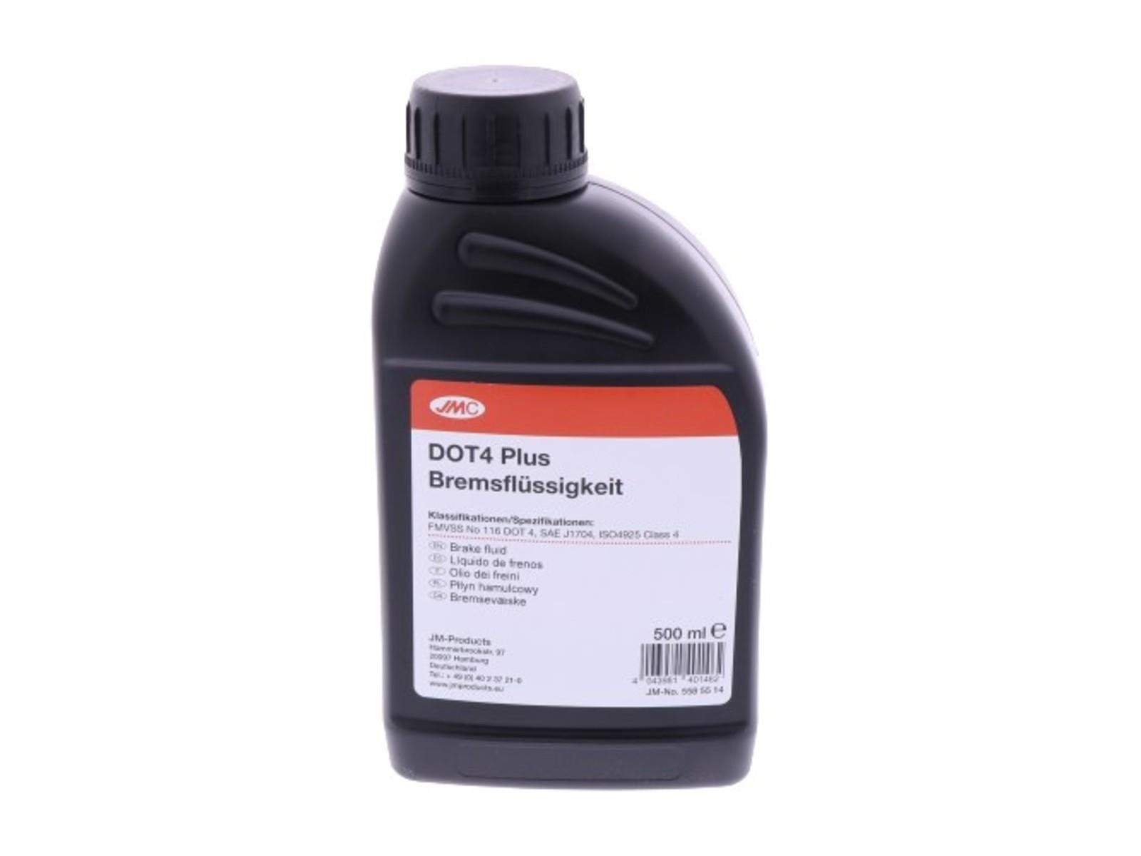 JMC DOT 4 Brake Fluid 500ml Bottle