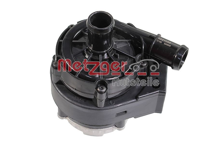 outer METZGER 2221035 Auxiliary Water Pump (cooling water circuit) for AUDI,CUPR