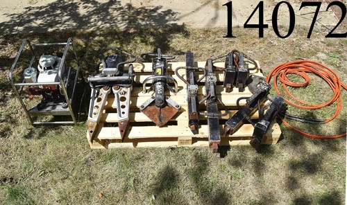 Hurst Jaws of Life Rescue Extrication Tools Cutter Spreader Rams Gas ...