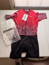 Sparx Mens Elite Aerosuit Triathlon Burgundy, Small