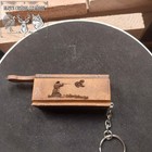 TURKEY CALL " BOX CALL KEY CHAIN" WITH ENGRAVINGS COOL PIECE. — photo 5