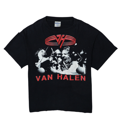 90s VAN HALEN U.S. TOUR Tシャツ　※タグなし 1991 Vintage Van Halen F**k n' Live Uncensored Tour T-Shirt Tee | eBay