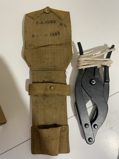 WW2 1940 British Chillington Folding Barbed Wire Cutters