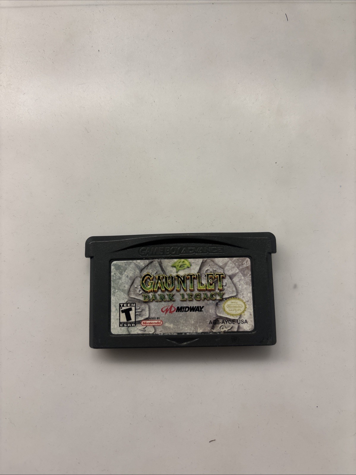 Gauntlet: Dark Legacy (Nintendo Game Boy Advance, 2002) Loose Cart Only Tested