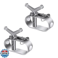 NQEUEPN 2pcs Pool Cover Winches, Sturdy Cover Cable Tightener Swimming Pool C