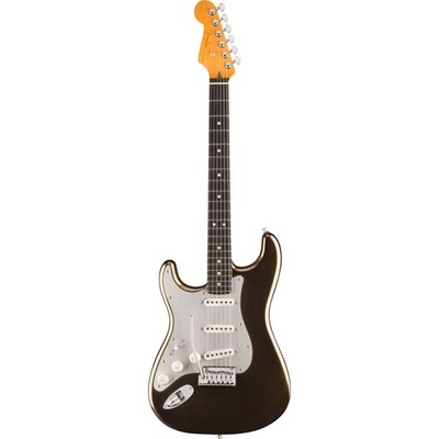 Fender American Ultra II Stratocaster Lefthand EB Texas Tea - E-Gitarre