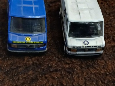 2 x Conrad   1:50  No. 1604 Mercedes-Benz 2 x   messer griesheim