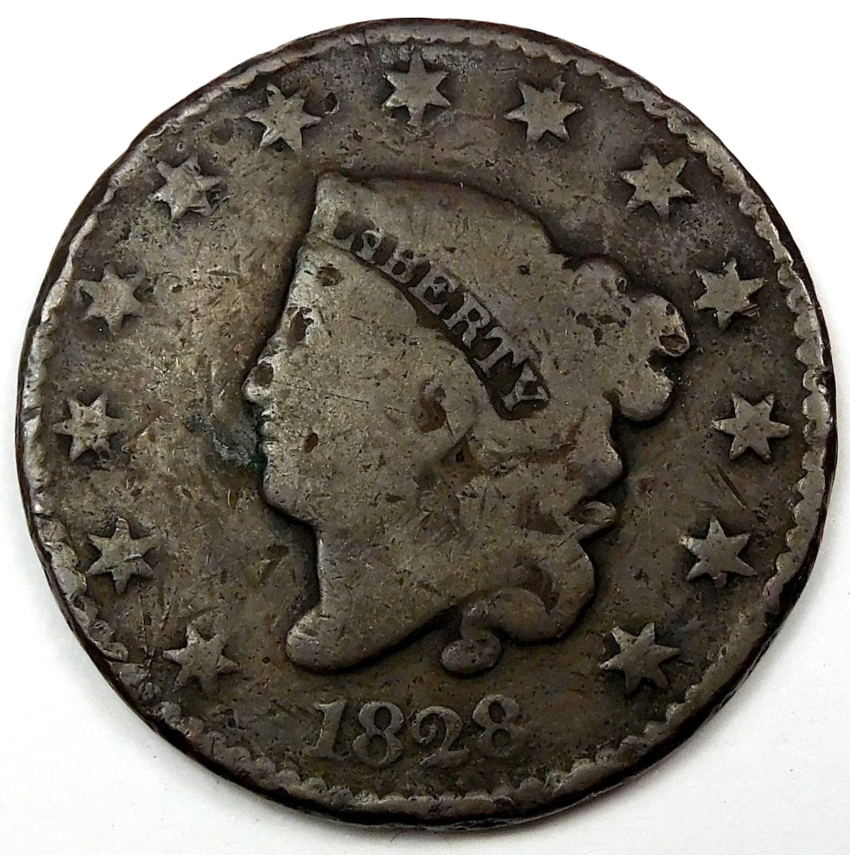 1828 Year Coronet Head US Large Cents (1816-1839) for sale | eBay