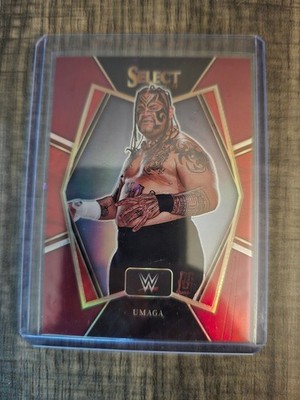 2022 WWE Panini Select Umaga Premier 184 Maroon Prizm 149/199