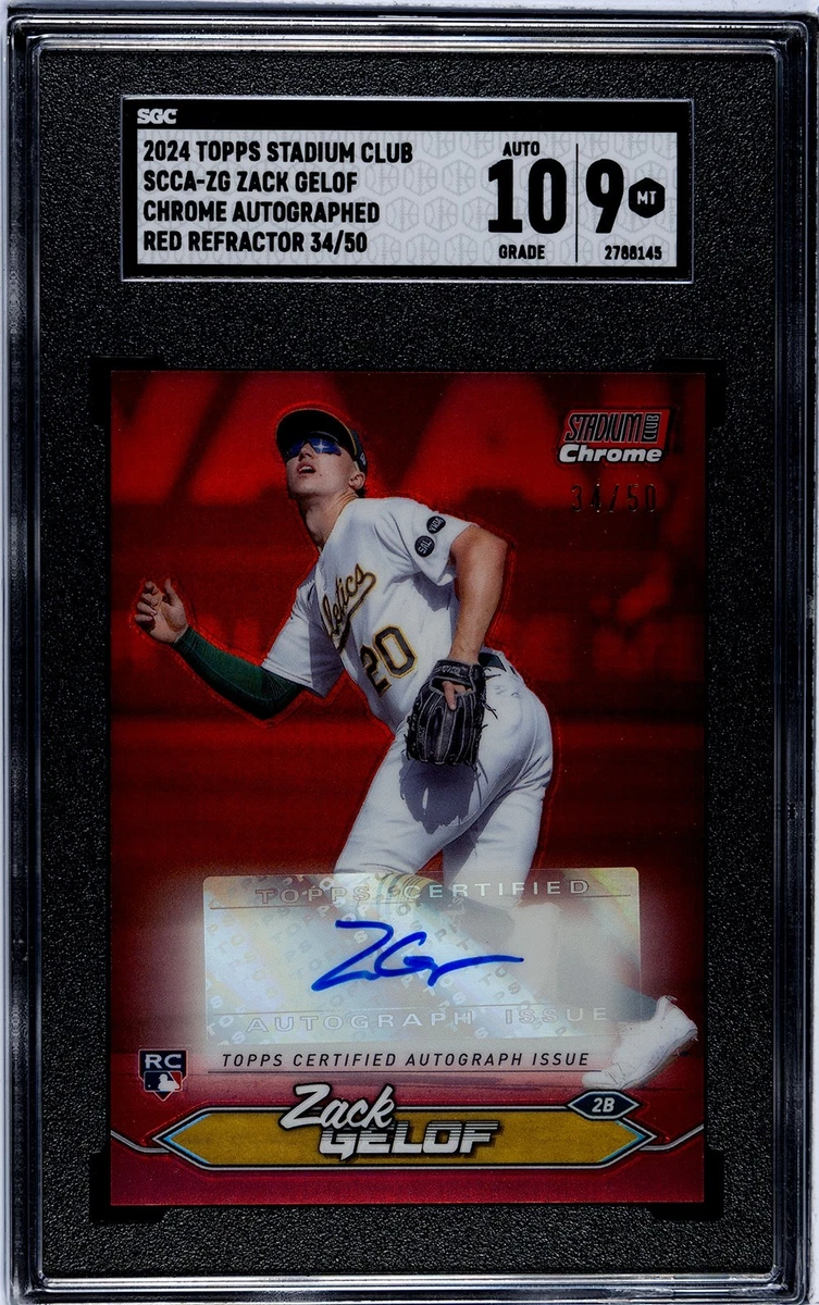Topps Stadium Club Zack Gelof 2024 #SCCA-ZG for sale | eBay