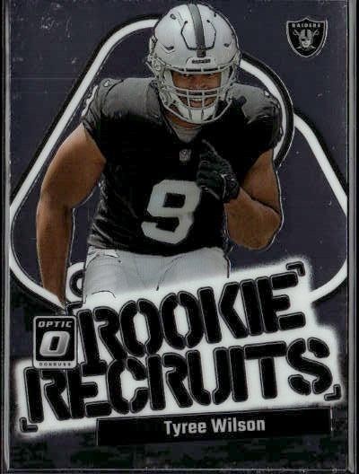 Tyree Wilson Panini Donruss Optic Rookie Recruits #17 Base